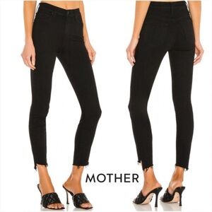 MOTHER The Stunner Zip Ankle Step Fray